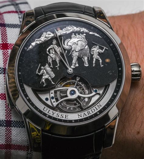 Ulysse Nardin Minute Repeater Tourbillon Jaquemarts Watches Hands 